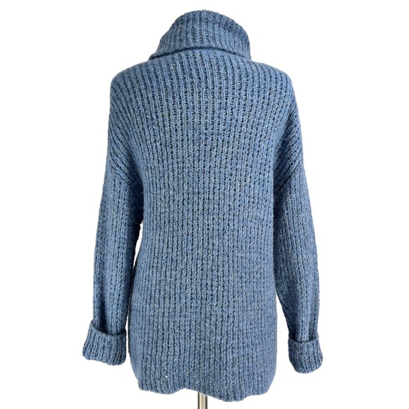 STITCHDROP Speckled Yarn Cowl Neck Sweater M - Picture 6 of 11